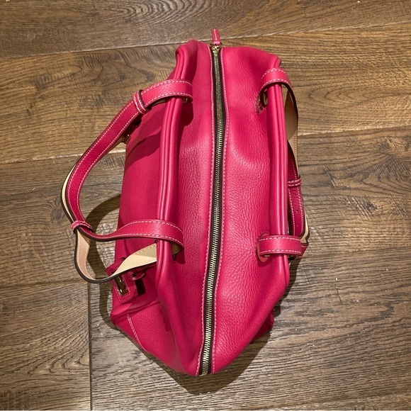 DOONEY & BOURKE Authentic Vintage Leather Portofino Zip Zip Hand Shoulder Bag - Picture 10 of 16